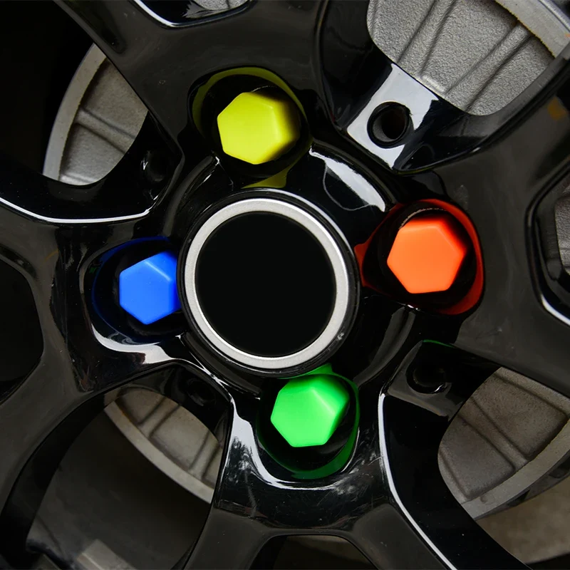 Capuchons de Vis de Roue Silicone Smart Fortwo Forfour 453