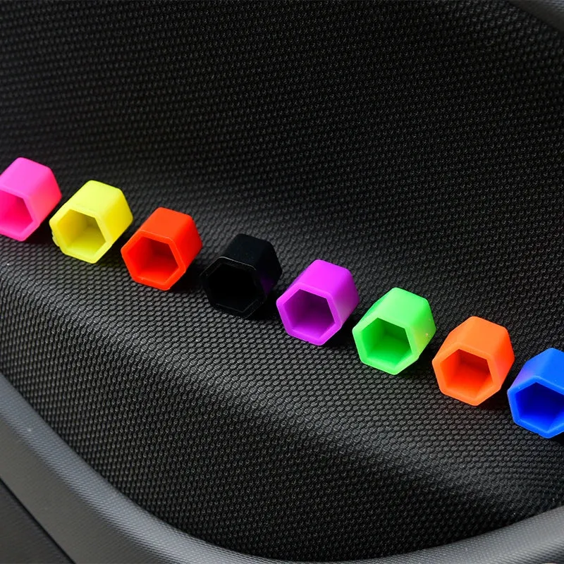 Capuchons de Vis de Roue Silicone Smart Fortwo Forfour 453