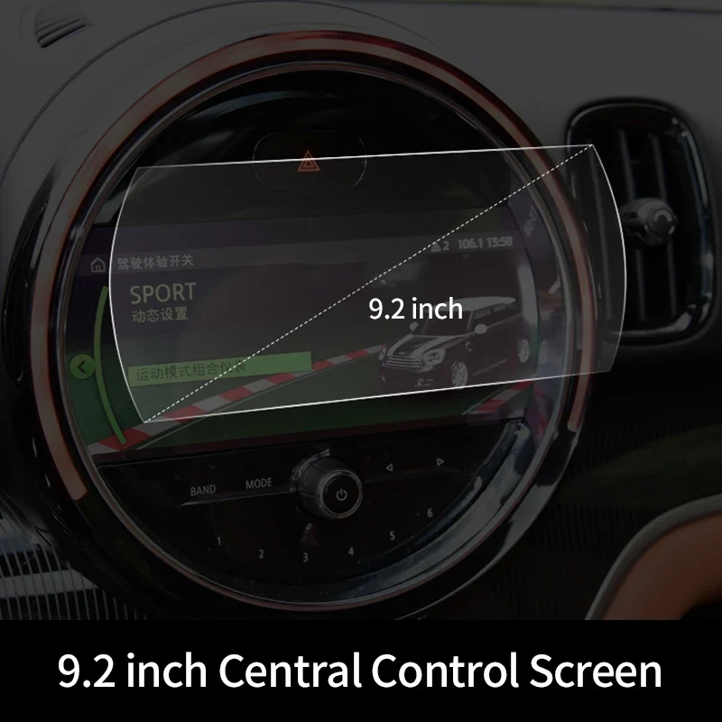 Film Protection Écran Verre Trempé Mini Cooper F54 à F60