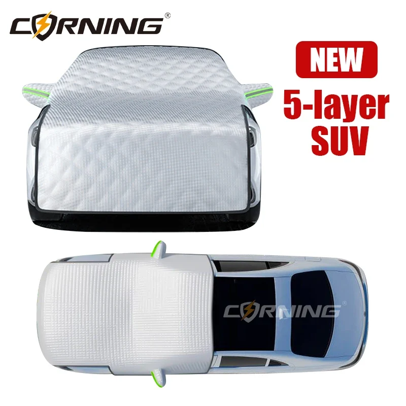 Demi-Housse Anti-grêle Voiture SUV Étanche Universelle
