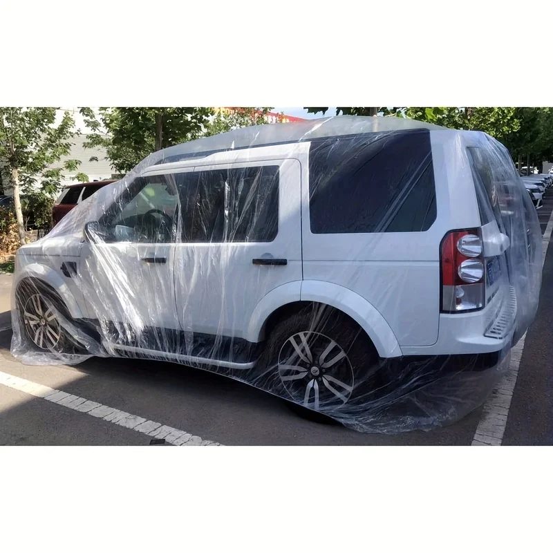 Housse de Protection Voiture Transparente Imperméable Universelle