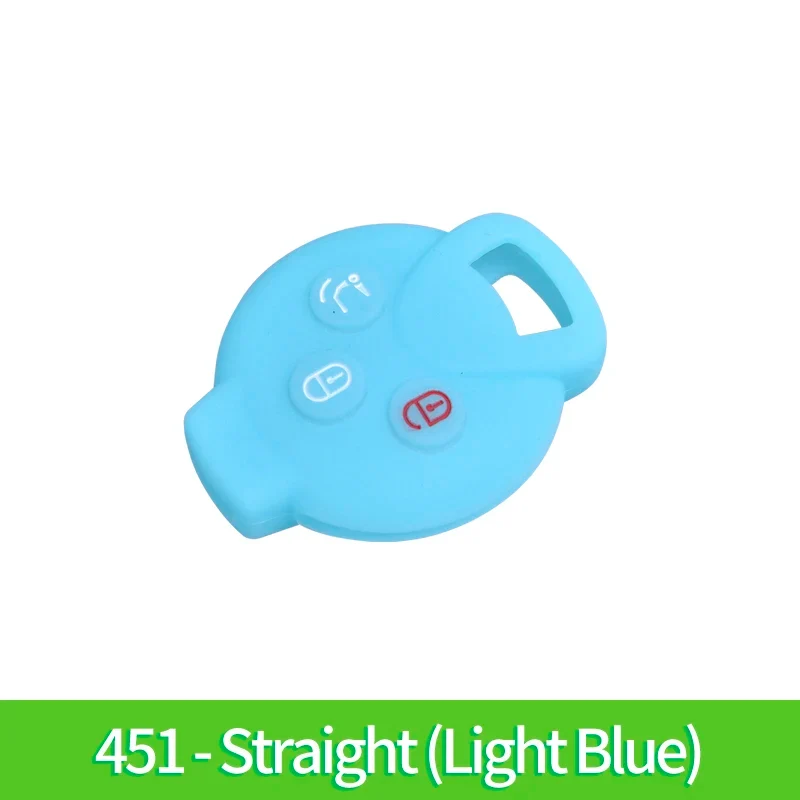 Etui Silicone Cle Smart Fortwo Forfour 451 453