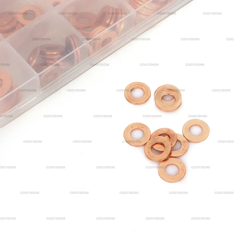 Kit 150 Rondelles Cuivre Joints Injecteur Diesel Common Rail