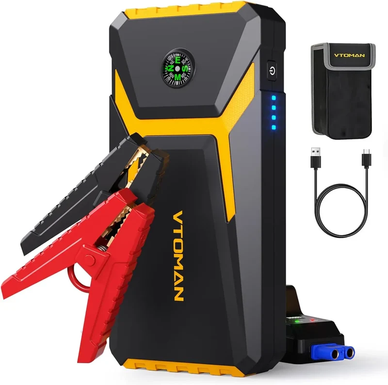 Booster de Batterie Démarreur de Secours 2000A 12V