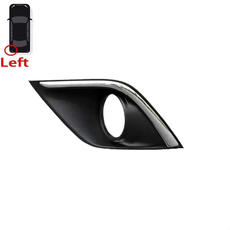Cadre Chromé Contour de Feu Avant Mitsubishi Outlander 2016-2021