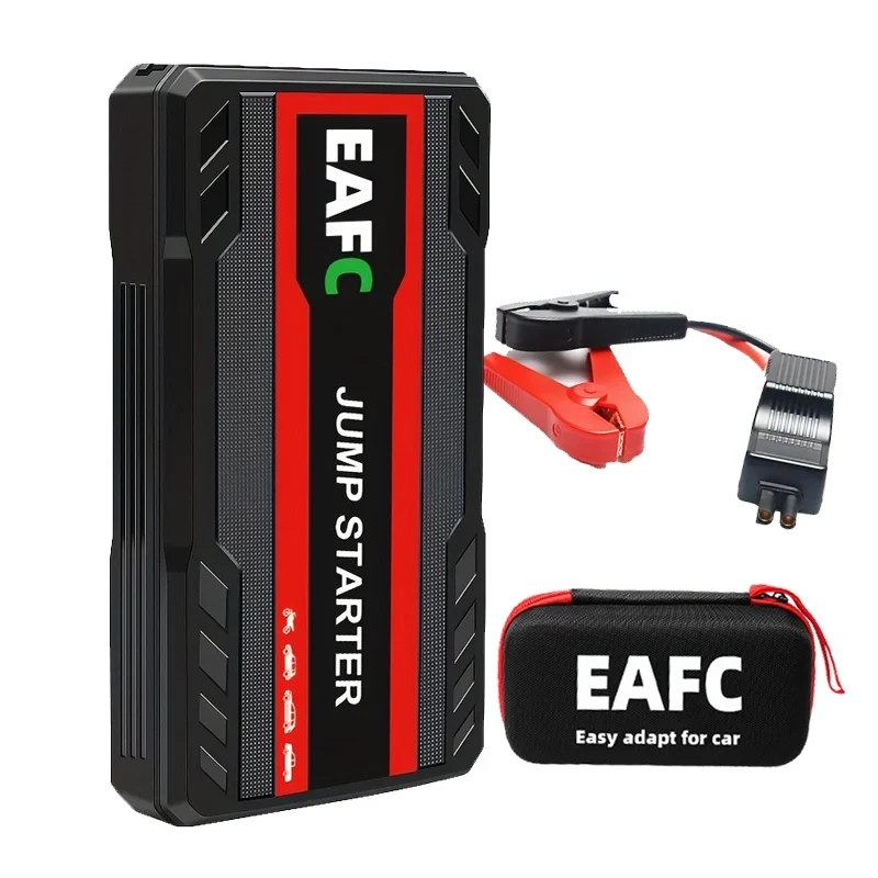 Booster de Batterie Démarreur de Secours 600A 12V avec Lampe LED