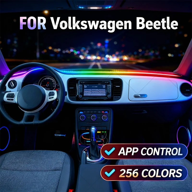 Bande Lumineuse Ambiance Volkswagen Beetle