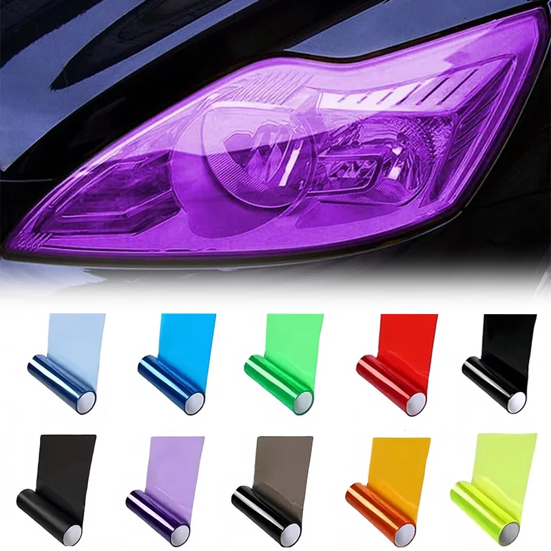 Film Teinte de Protection pour Optiques de Voiture