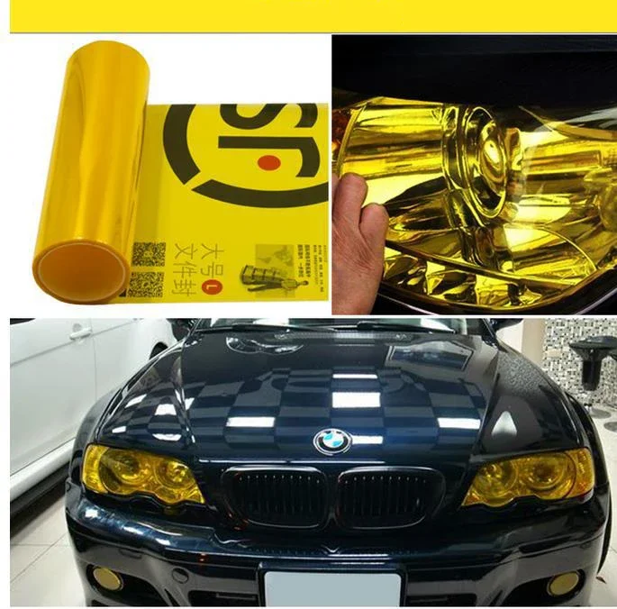 Film Teinte de Protection pour Optiques de Voiture