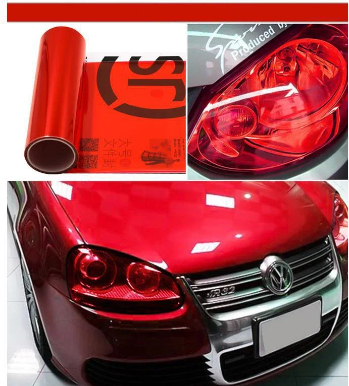 Film Teinte de Protection pour Optiques de Voiture