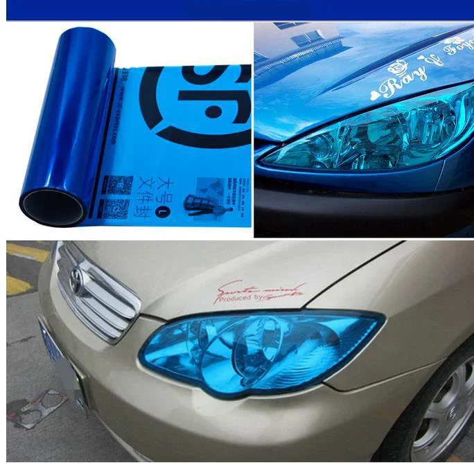 Film Teinte de Protection pour Optiques de Voiture
