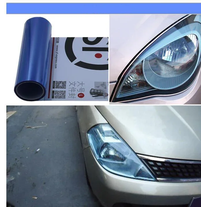 Film Teinte de Protection pour Optiques de Voiture
