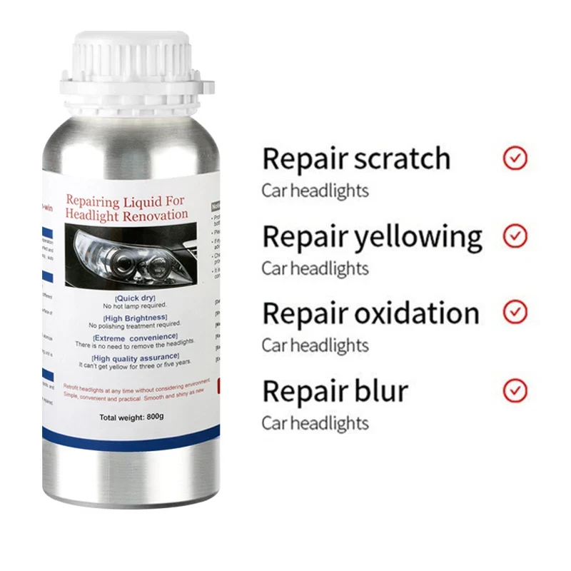 Liquide de Polissage et Restauration Carrosserie 800ml