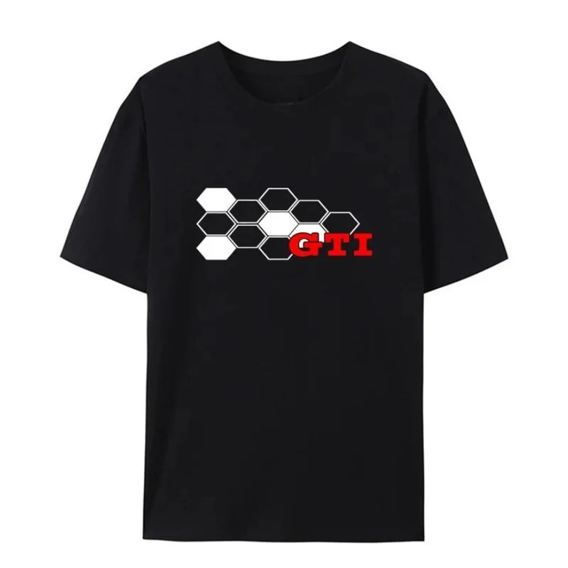 T-shirt VW GTI Nid d'Abeille Noir