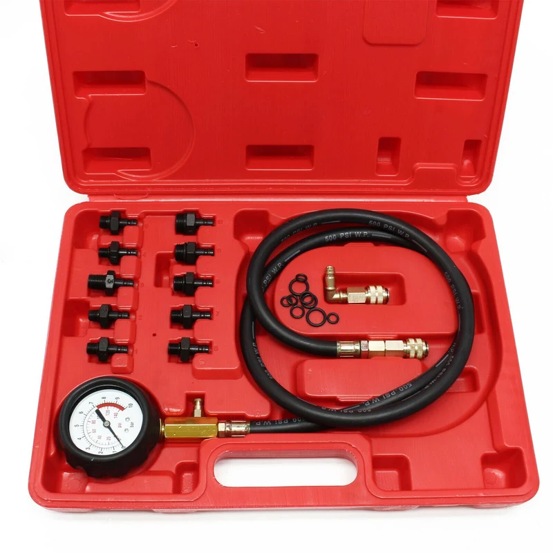 Kit testeur de pression d'huile moteur 12 pièces