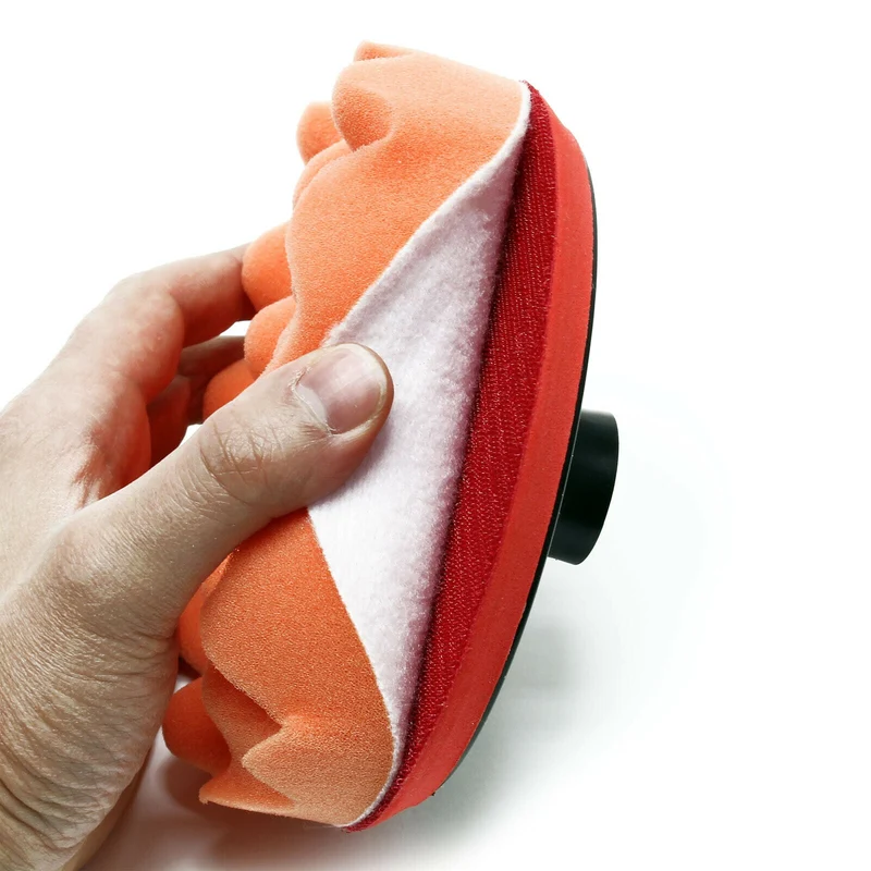 Kit de polissage 19 pièces éponges et accessoires auto