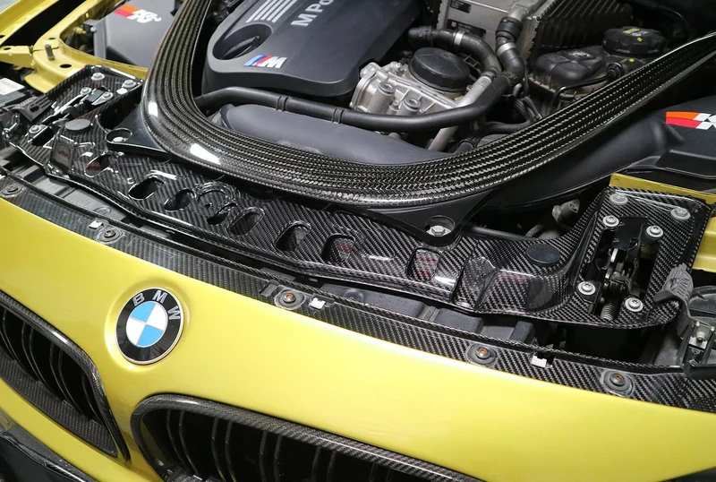 Panneau Refroidissement Fibre Carbone BMW F80 F82