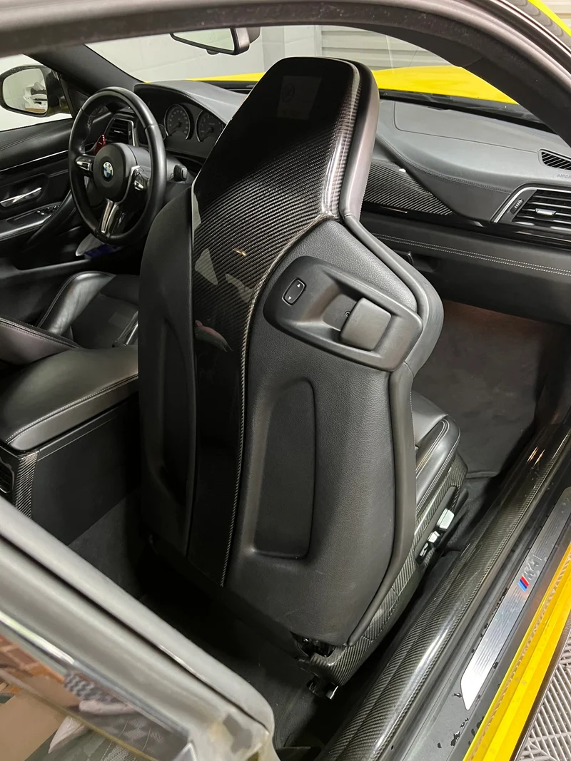 Coque Siège Fibre Carbone BMW F80 F82 F87