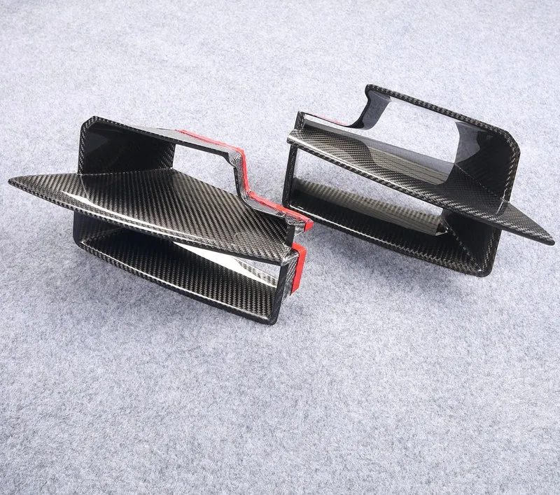 Conduits Aération Avant Fibre Carbone BMW G87 M2