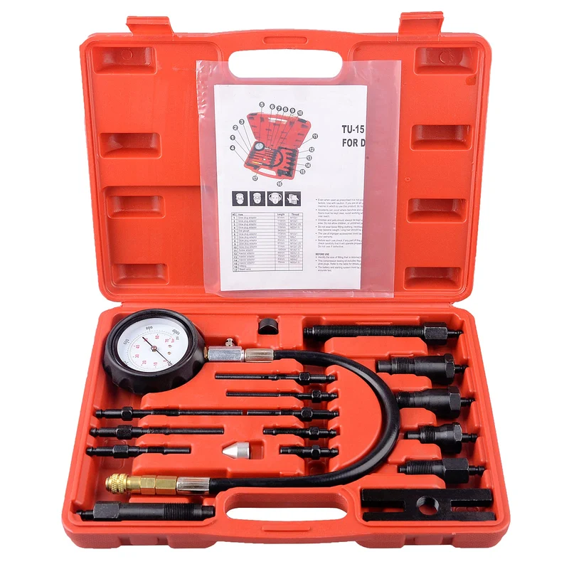 Kit Test Compression Moteur Essence Diesel 300 PSI