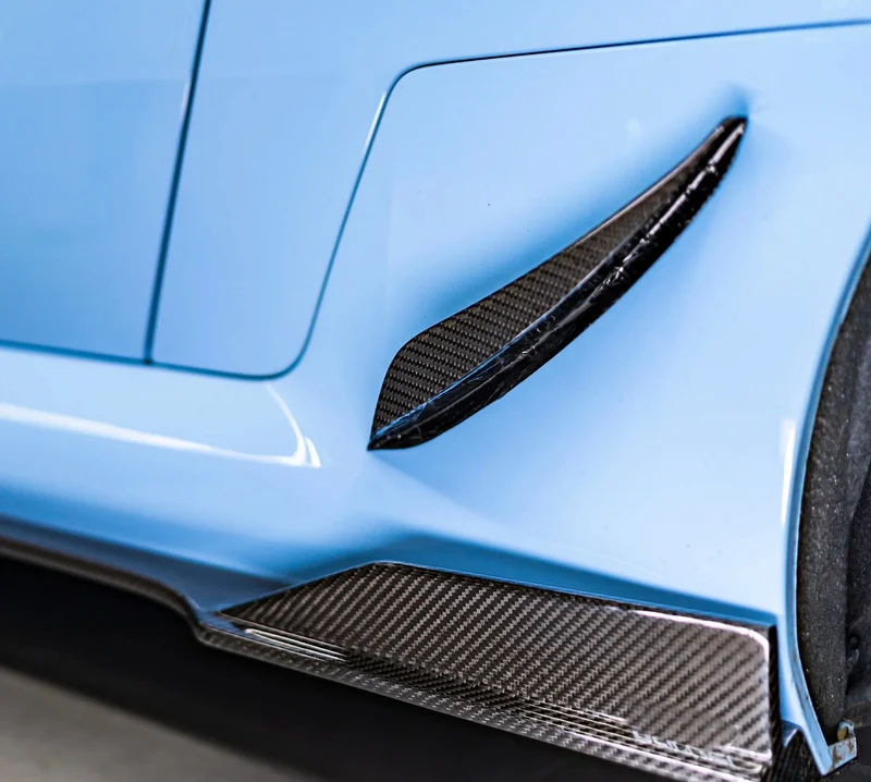 Canards Latéraux Arrière Fibre Carbone BMW G87 M2