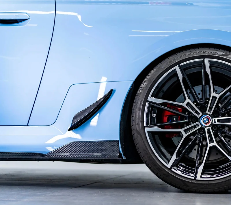 Canards Latéraux Arrière Fibre Carbone BMW G87 M2