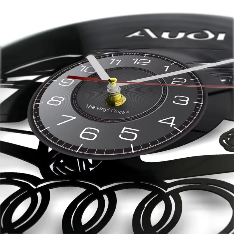 Horloge Murale Design Audi R8 Métal