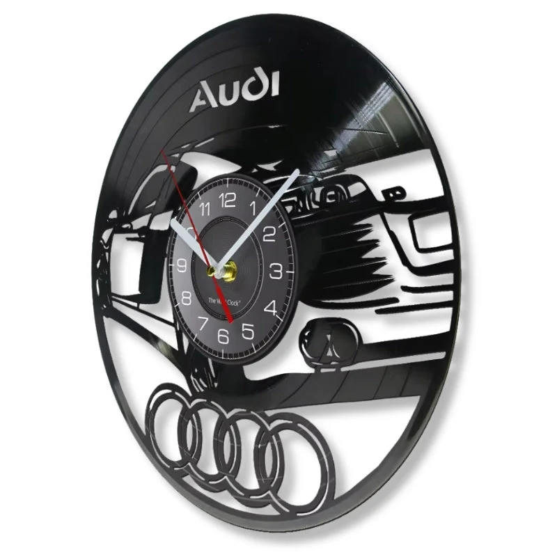 Horloge Murale Design Audi R8 Métal
