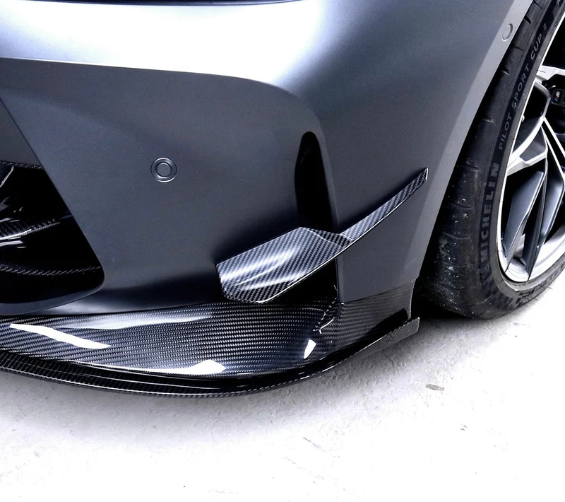 Canards 3D Fibre Carbone BMW M3 M4 G80 G82