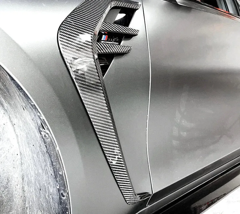 Aérations Ailes CFA Fibre Carbone BMW G80 G82