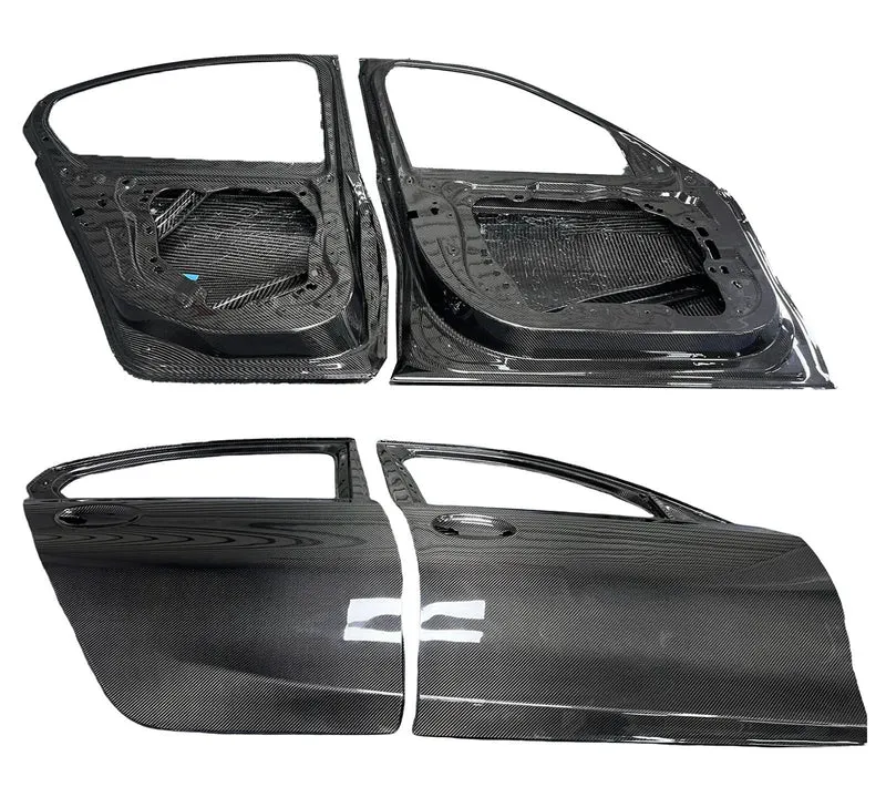 Portes en fibre de carbone BMW M3 G80 allégées 4 pièces