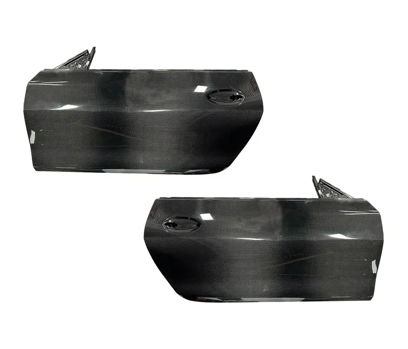 Portes en fibre de carbone BMW M4 G82 allégées 2 pièces