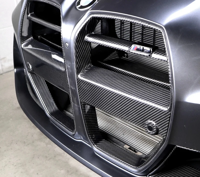 Revêtement Avant Anti-Collision Carbone BMW G80 G82