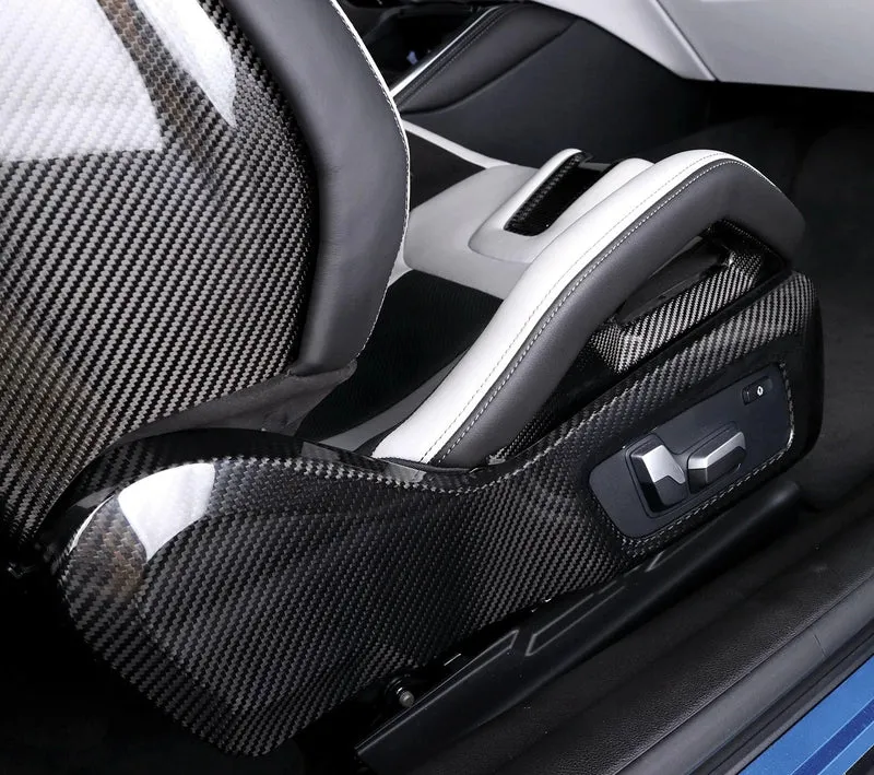 Housse Siège Latérale Carbone BMW G80 G81 G82 G83