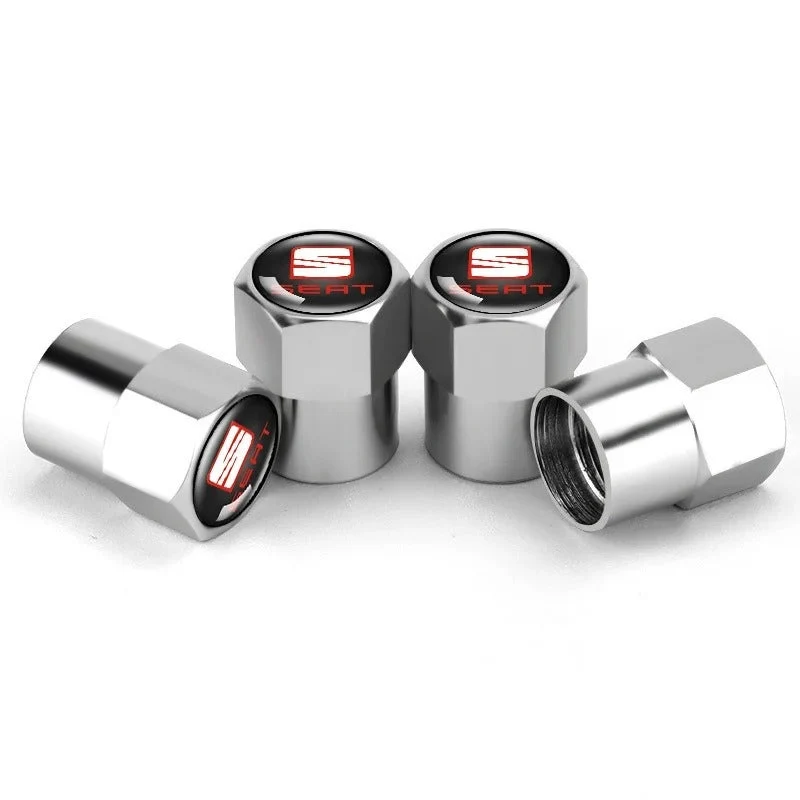 Bouchons de valve Seat FR en aluminium 4 pièces