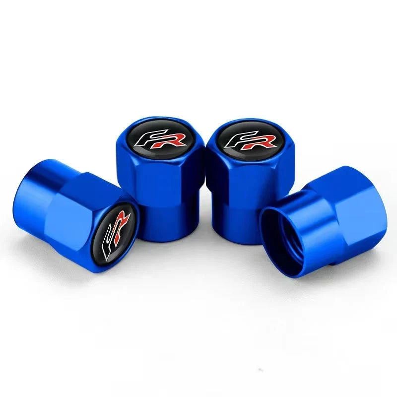 Bouchons de valve Seat FR en aluminium 4 pièces