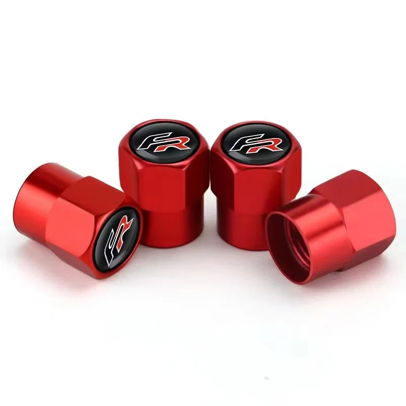 Bouchons de valve Seat FR en aluminium 4 pièces