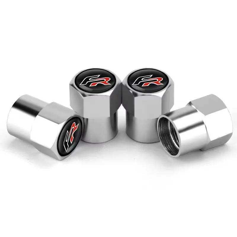 Bouchons de valve Seat FR en aluminium 4 pièces