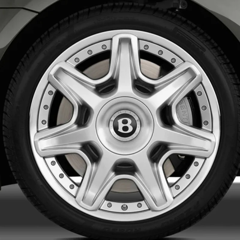 Centre De Roues Bentley Continental GT Flying Spur Noir 68mm