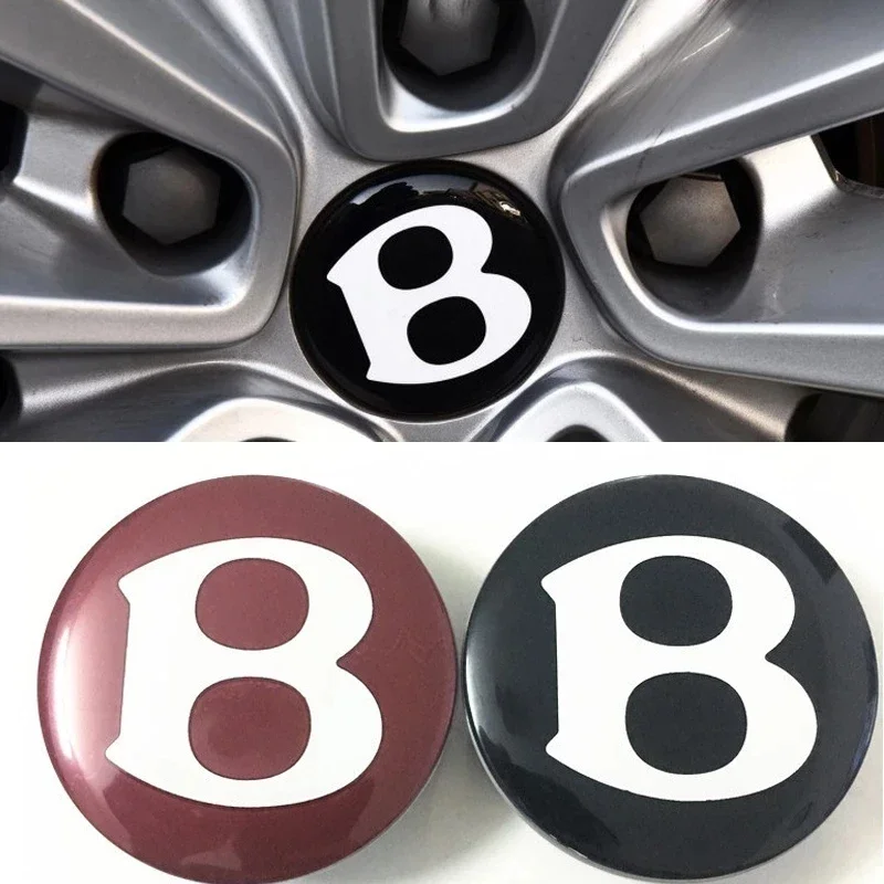 Centre De Roues Bentley Continental GT Flying Spur Noir 68mm