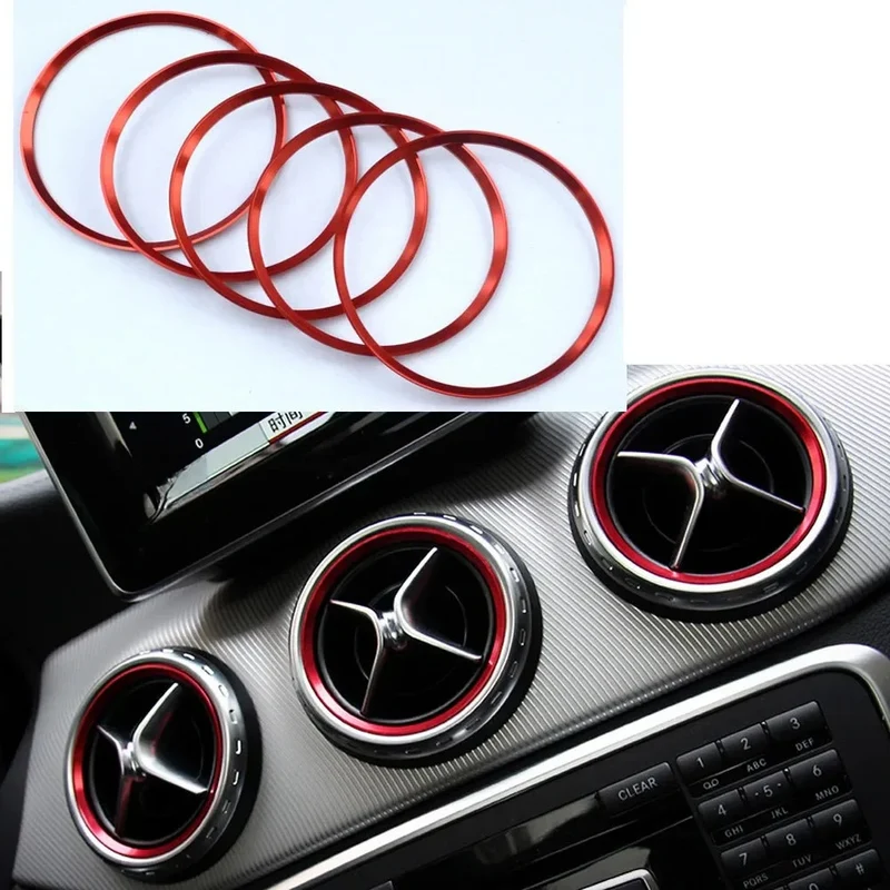 5x Anneaux de Ventilation Mercedes A B CLA GLA 2013-2019