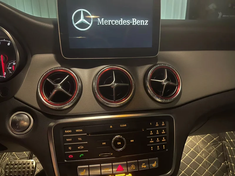 5x Anneaux de Ventilation Mercedes A B CLA GLA 2013-2019