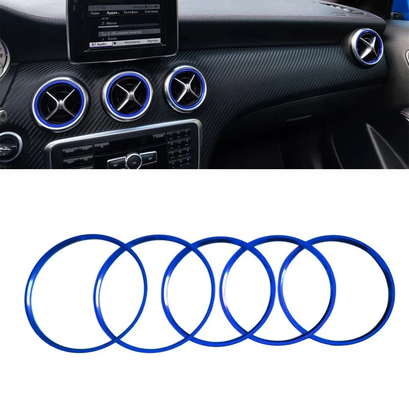 5x Anneaux de Ventilation Mercedes A B CLA GLA 2013-2019