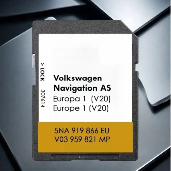 Carte SD Mise à Jour GPS Navigation Volkswagen 2022 2023