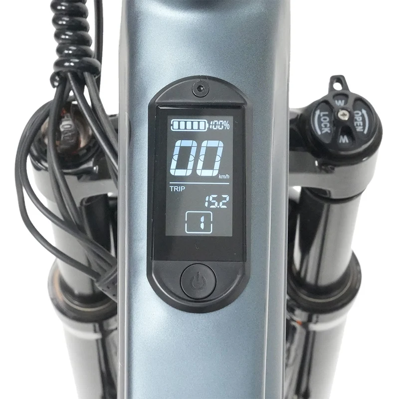 CYSUM M-Rax 48V 350W Electric City Bike 27.5" Aluminum Frame 7 Speed 60-80km Range with Lights