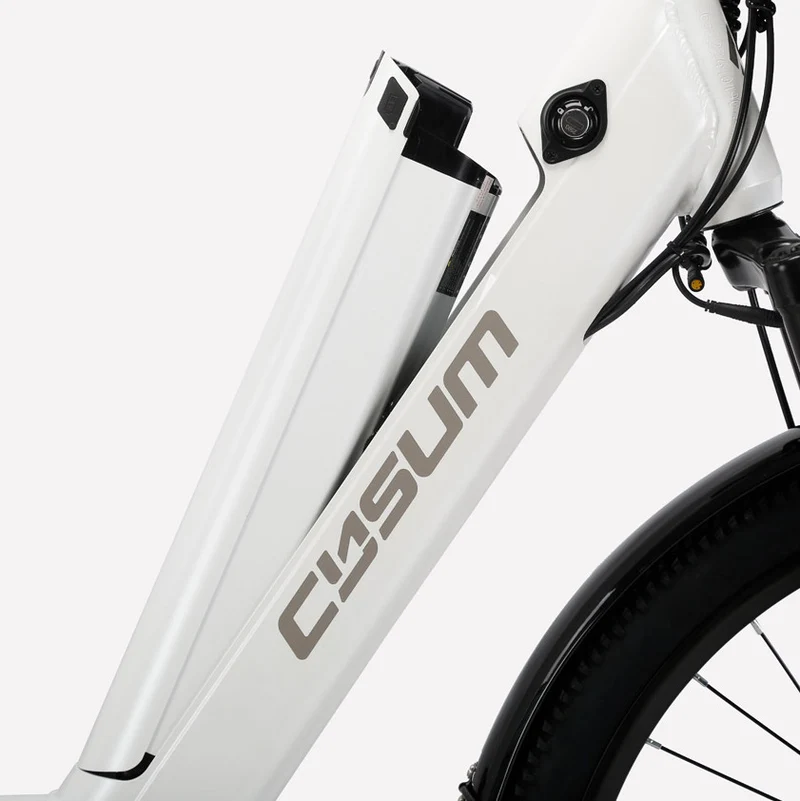 CYSUM X-City E-Bike X-city 26" 250W 48V Commuter Electric Bike with 10.4Ah Battery, 25km/h EU Compliant City Commuter Electric Bicycle