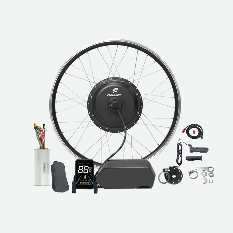 eSoulbike™ 52V 2000W High Power Rear Hub Ebike Conversion Kit