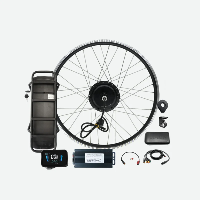 eSoulbike™ 48V 500W Waterproof Rear Wheel Hub Motor Ebike Conversion Kit