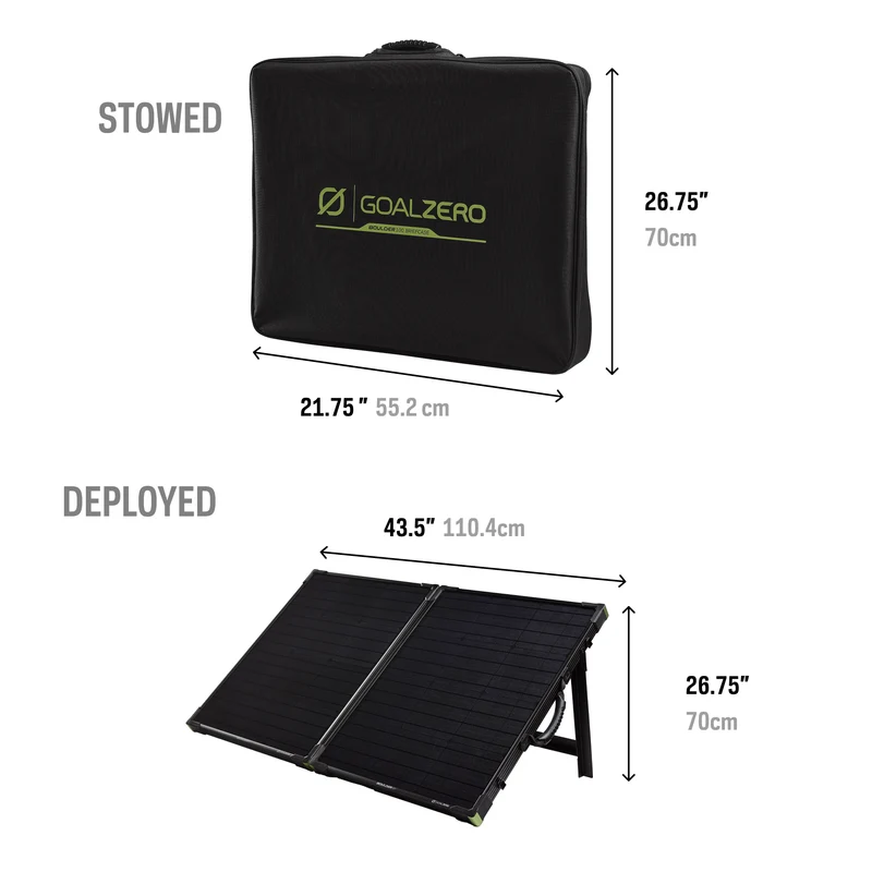 Yeti 1500 + Boulder 100 BC Solar Generator
