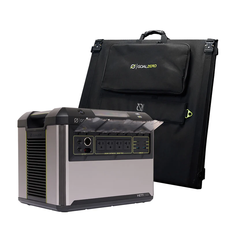 Yeti 1500 + Nomad 400 Solar Generator